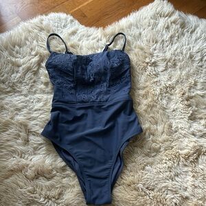 Beautiful violet blue swimsuit/ leotard